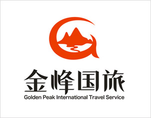 金峰国旅商业服务业logo设计