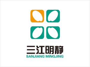 黑龙江省三江明静米业公司标志设计