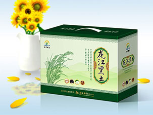 龙江黑土食品公司农产品包装设计案例