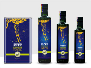 西班牙歌西亚特级初榨橄榄油包装设计