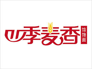 四季麦香饸饹面餐馆标志设计