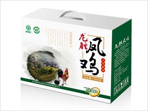龙胜凤鸡农产品包装设计案例图片
