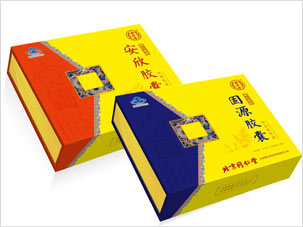 北京同仁堂保健品礼盒包装设计案例图片