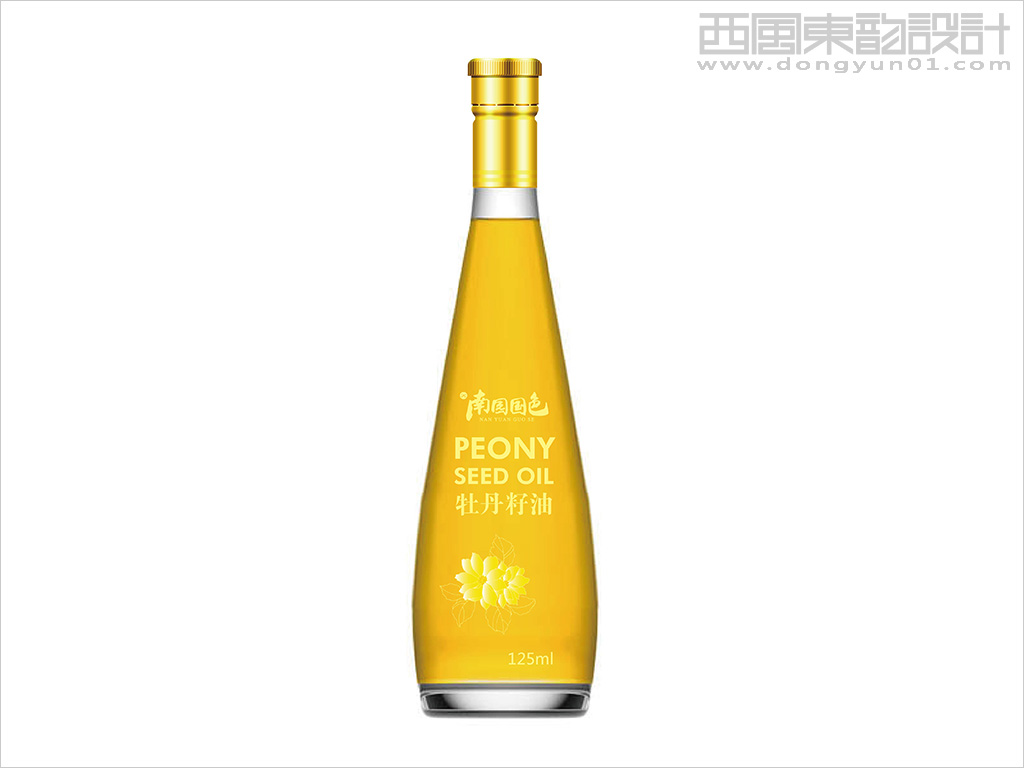 江苏国色天香油用牡丹科技发展有限公司南园国色牡丹籽油瓶型设计