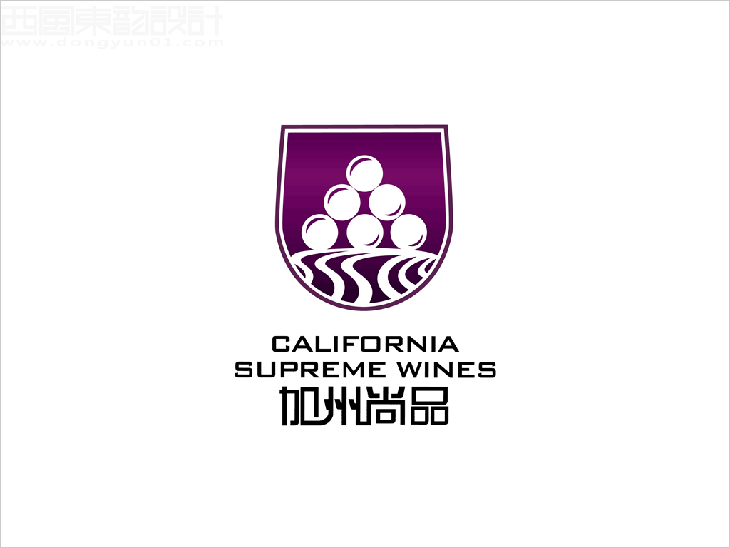 加州尚品酒业（北京）有限公司标志设计