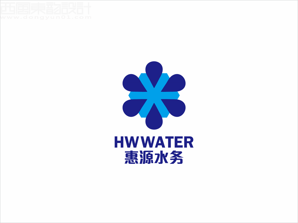 北京惠源水务公司标志设计