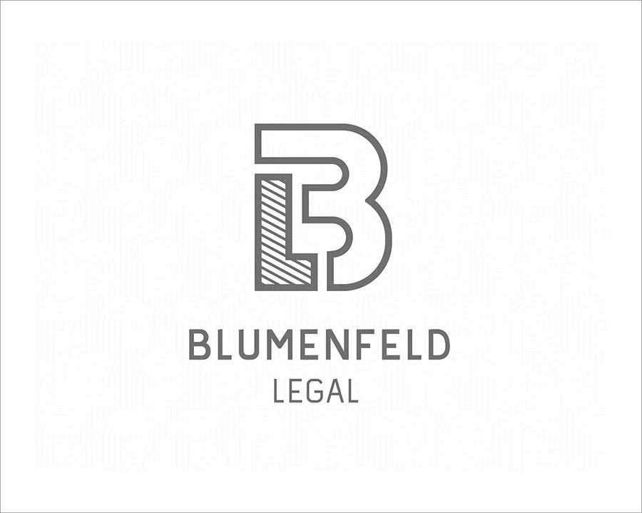 BLUMENFELD LEGAL 律师事务所标志设计
