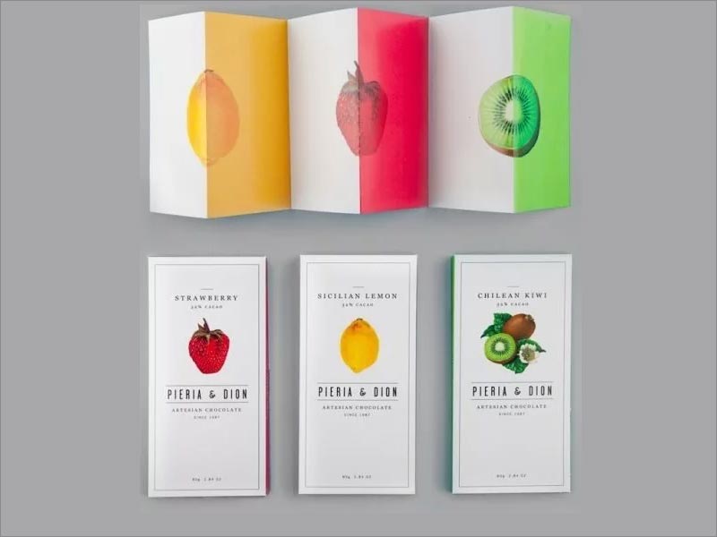 生动多彩的水果宣传画册设计案例