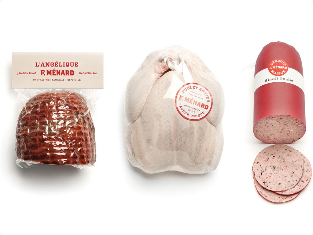 加拿大梅纳德（F.Ménard）肉制品包装设计