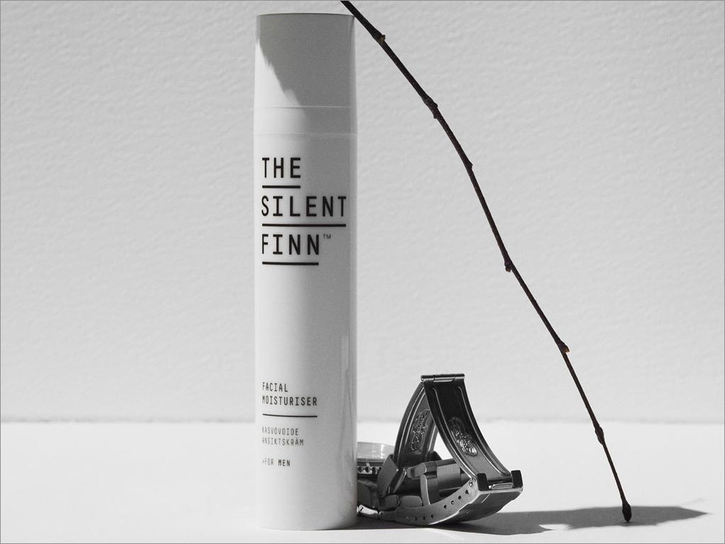 芬兰The Silent Finn男士护肤品包装设计