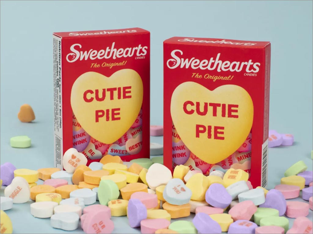 Sweethearts情人节糖果包装盒设计