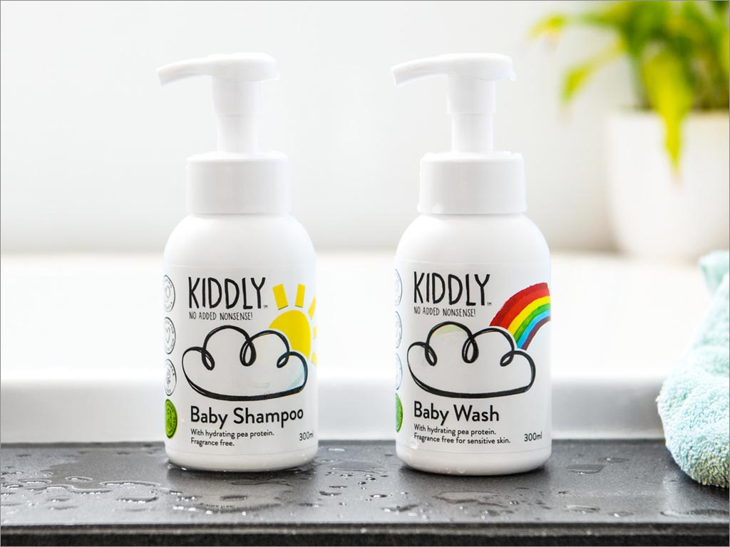 Kiddly婴童沐浴产品包装设计