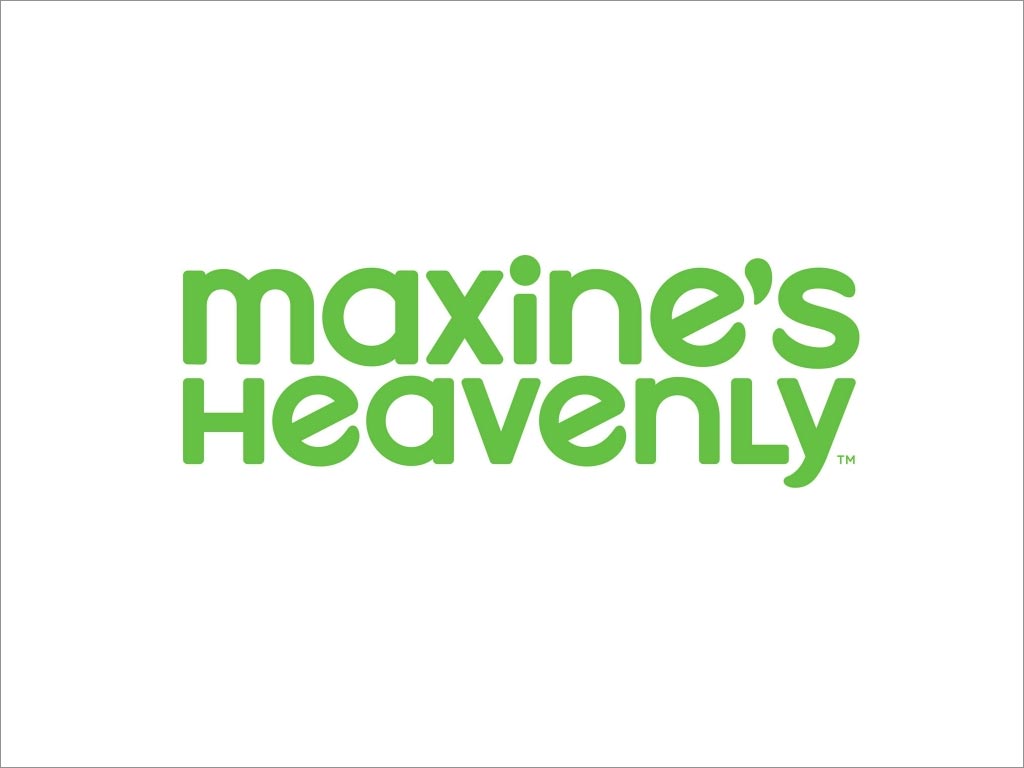 美国Maxine's Heavenly曲奇饼干品牌logo设计