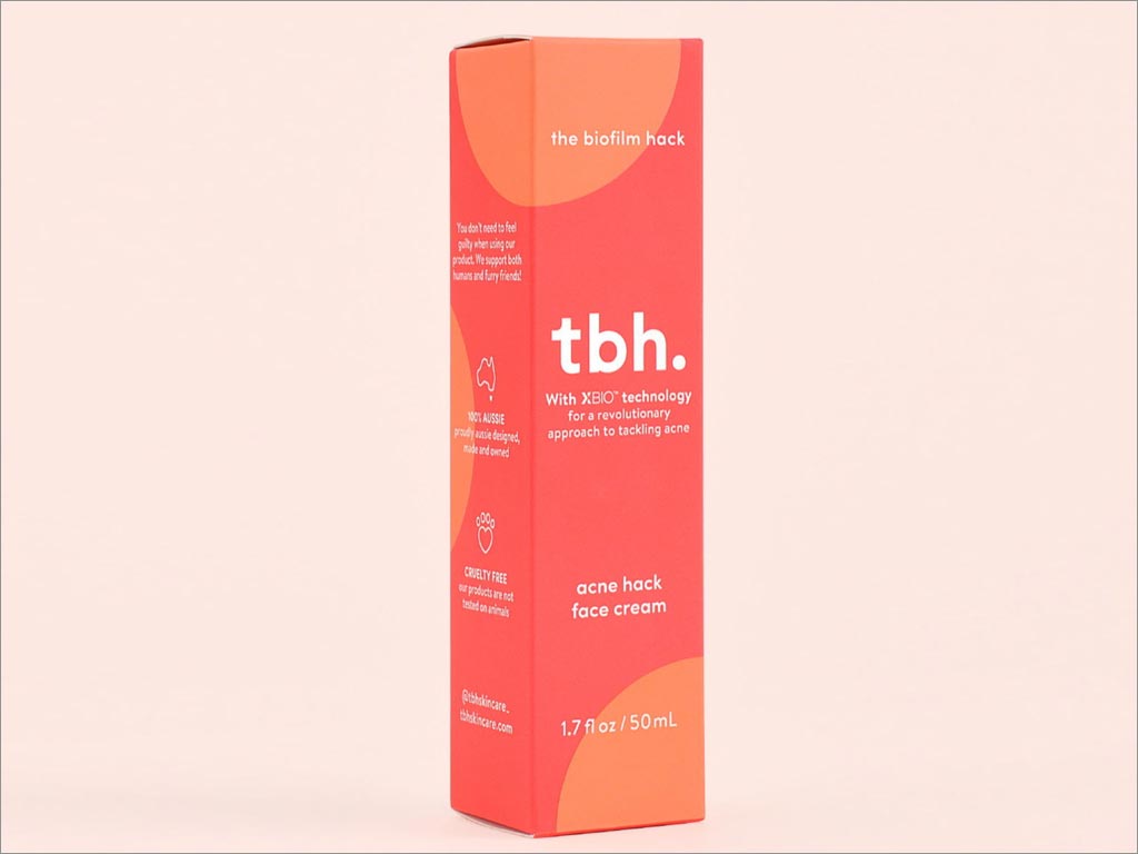 澳大利亚tbh药妆产品外盒包装设计