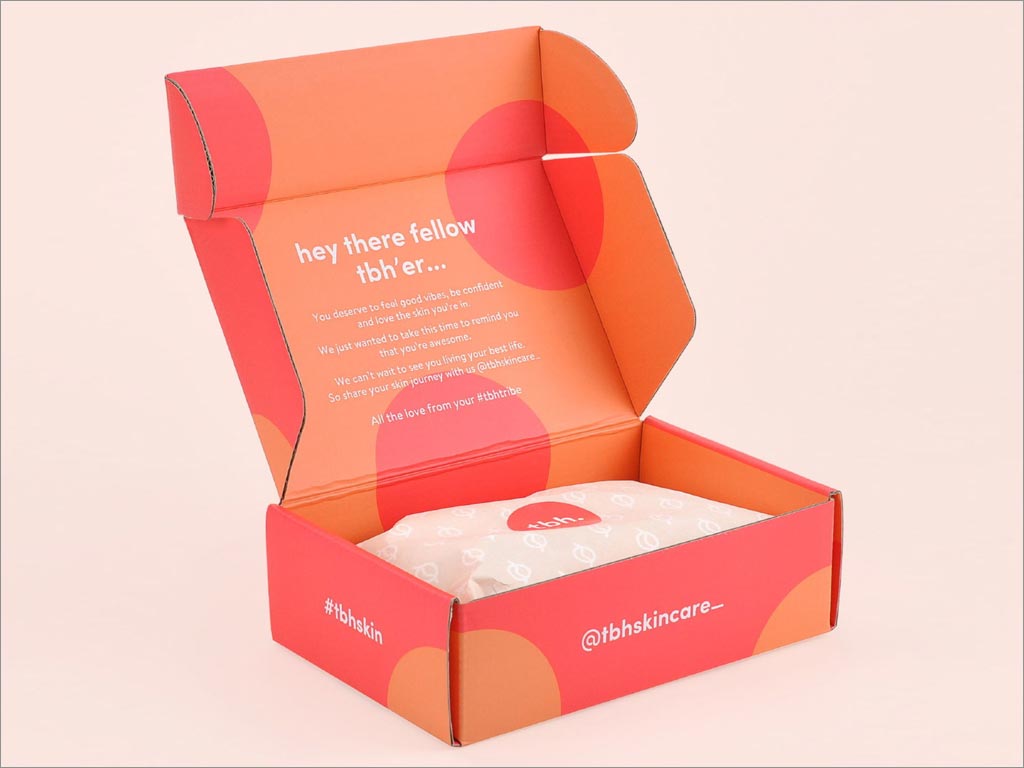 澳大利亚tbh药妆产品礼品盒包装设计