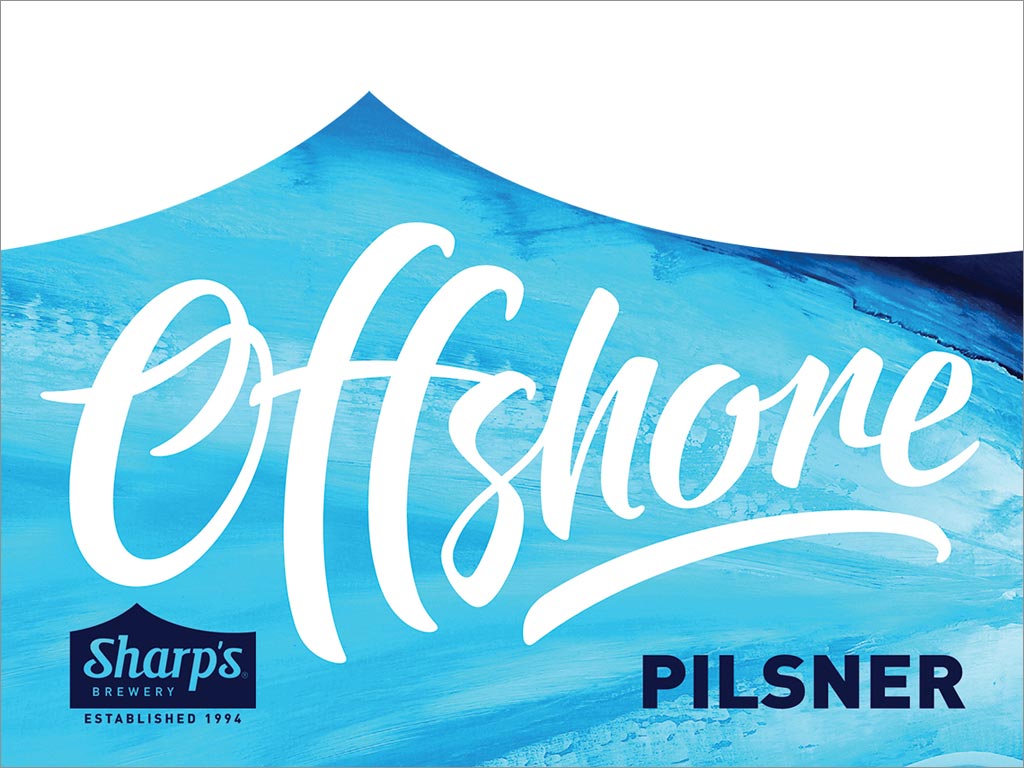 Offshore Pilsner啤酒logo设计