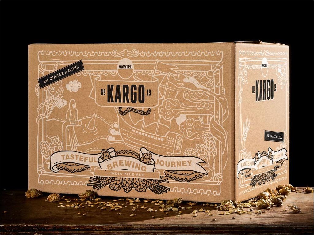 KARGO啤酒外箱包装设计