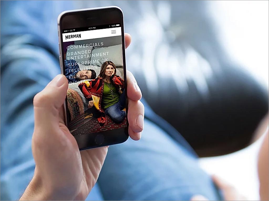 英国Merman独立媒体制作公司品牌形象手机端网站设计