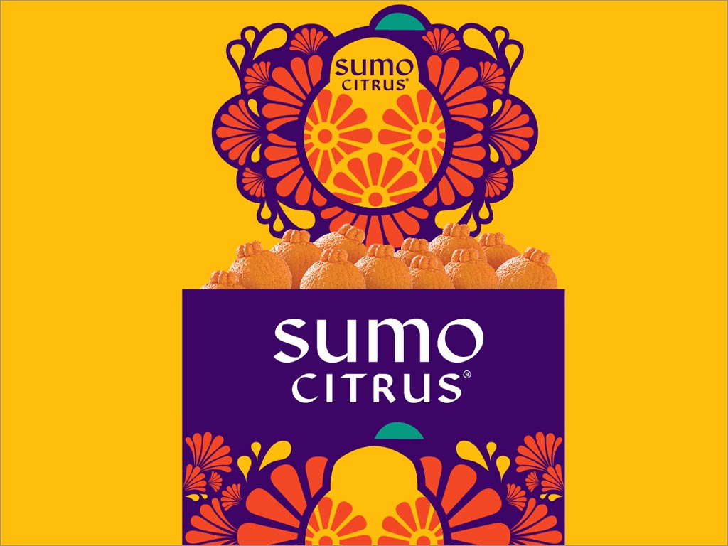 Sumo Citrus柑橘水果品牌logo设计
