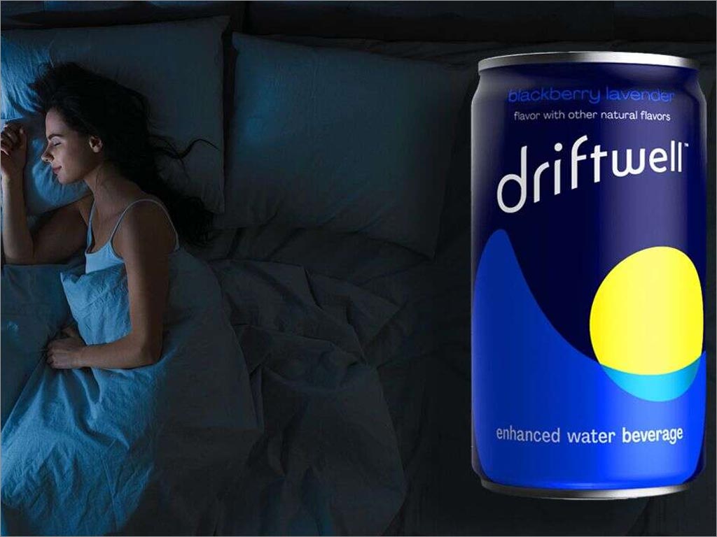 百事可乐Driftwell助眠功能性饮料包装设计