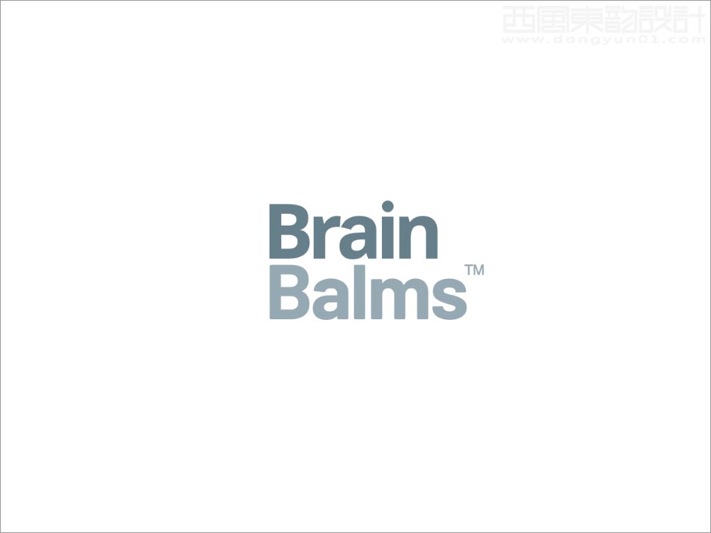 英国BrainBalms精油品牌logo设计