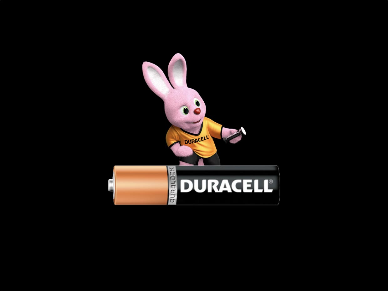 Duracell 品牌吉祥物卡通形象设计