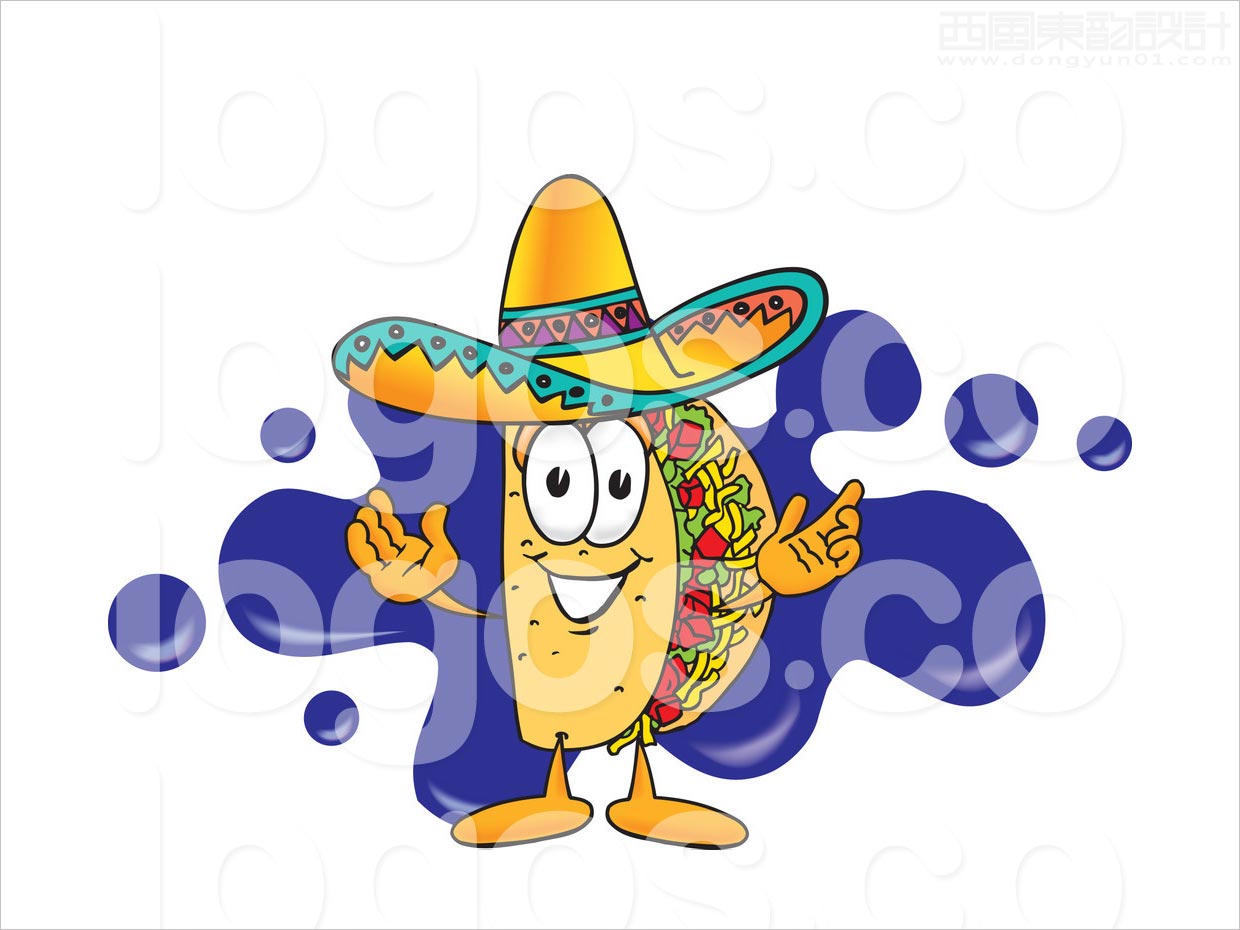 Taco Bell吉祥物卡通形象设计