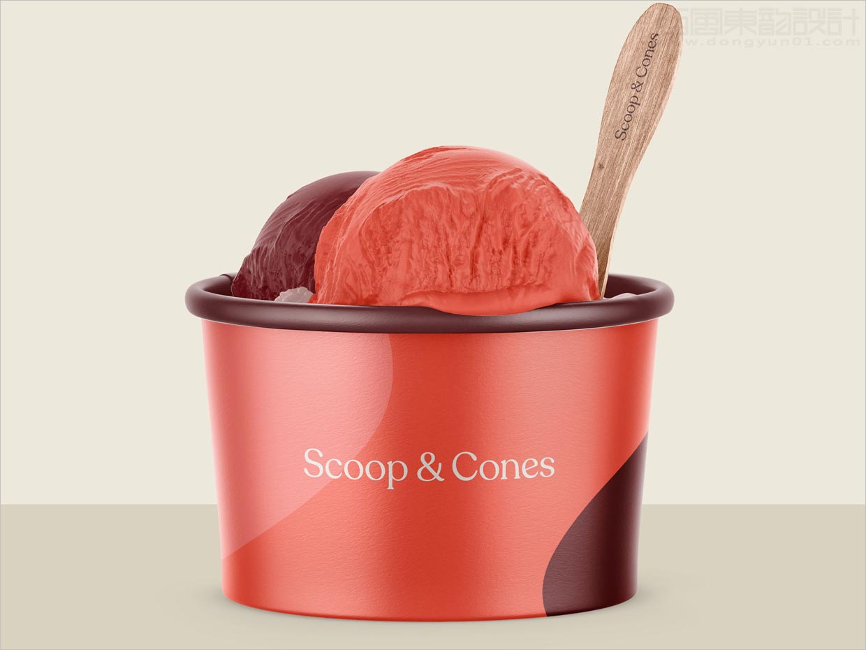 Scoop＆Cones冰淇淋桶包装设计