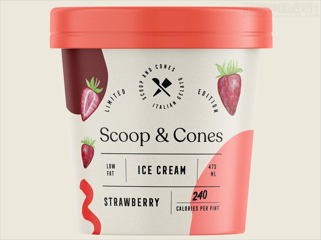 Scoop＆Cones冰淇淋包装设计