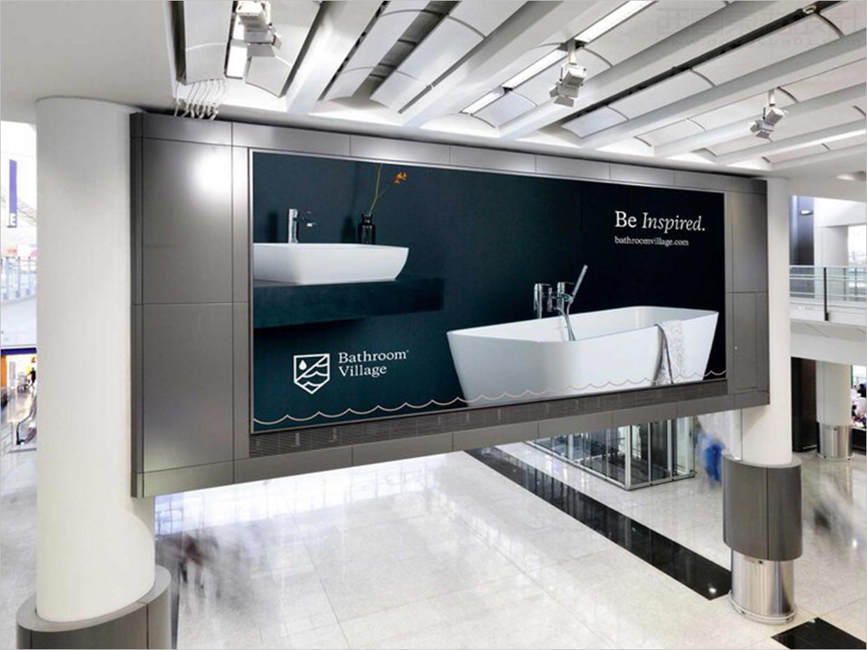 英国Bathroom Village浴室用品品牌vi设计之海报设计