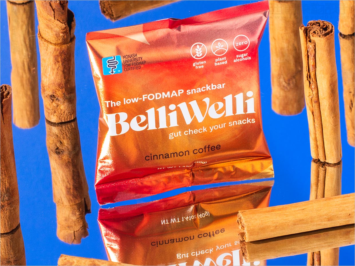 BelliWelli肉桂软糖休闲食品零食小吃包装设计