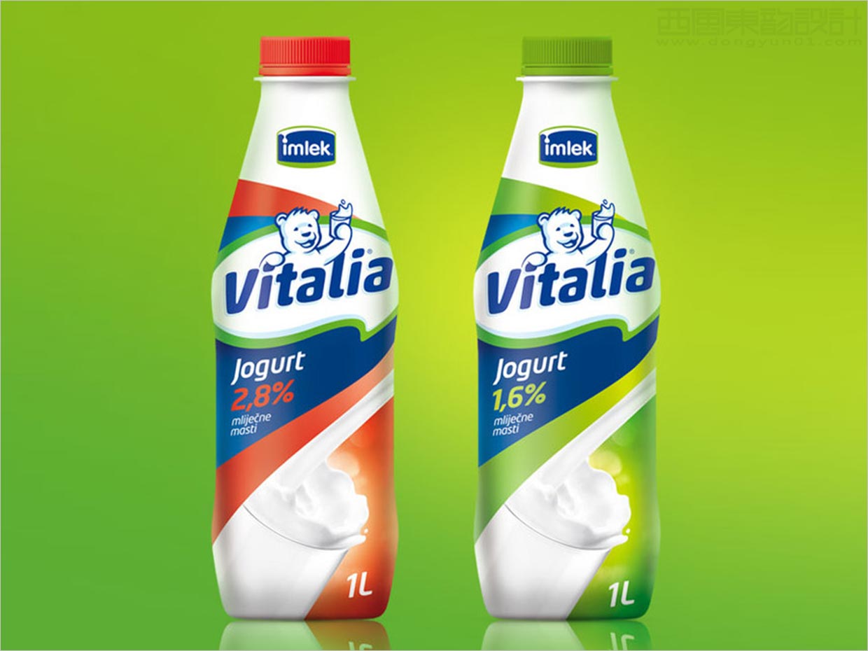 塞尔维亚Vitalia乳饮料包装设计