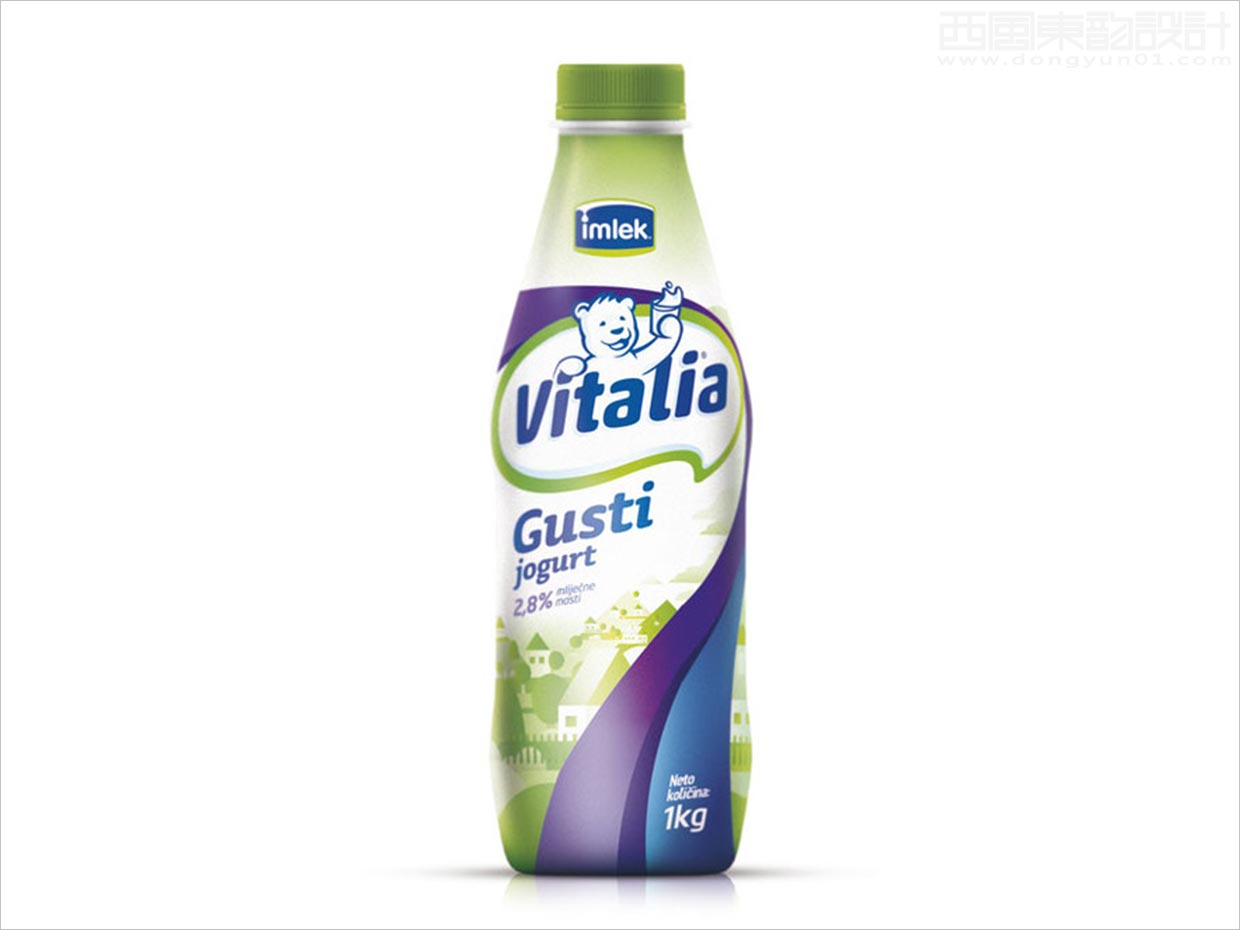 塞尔维亚Vitalia乳饮料包装设计