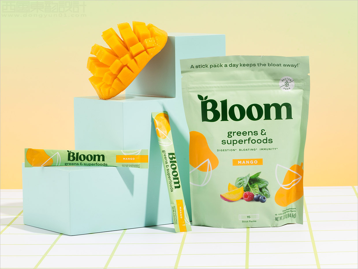 Bloom保健食品包装袋设计