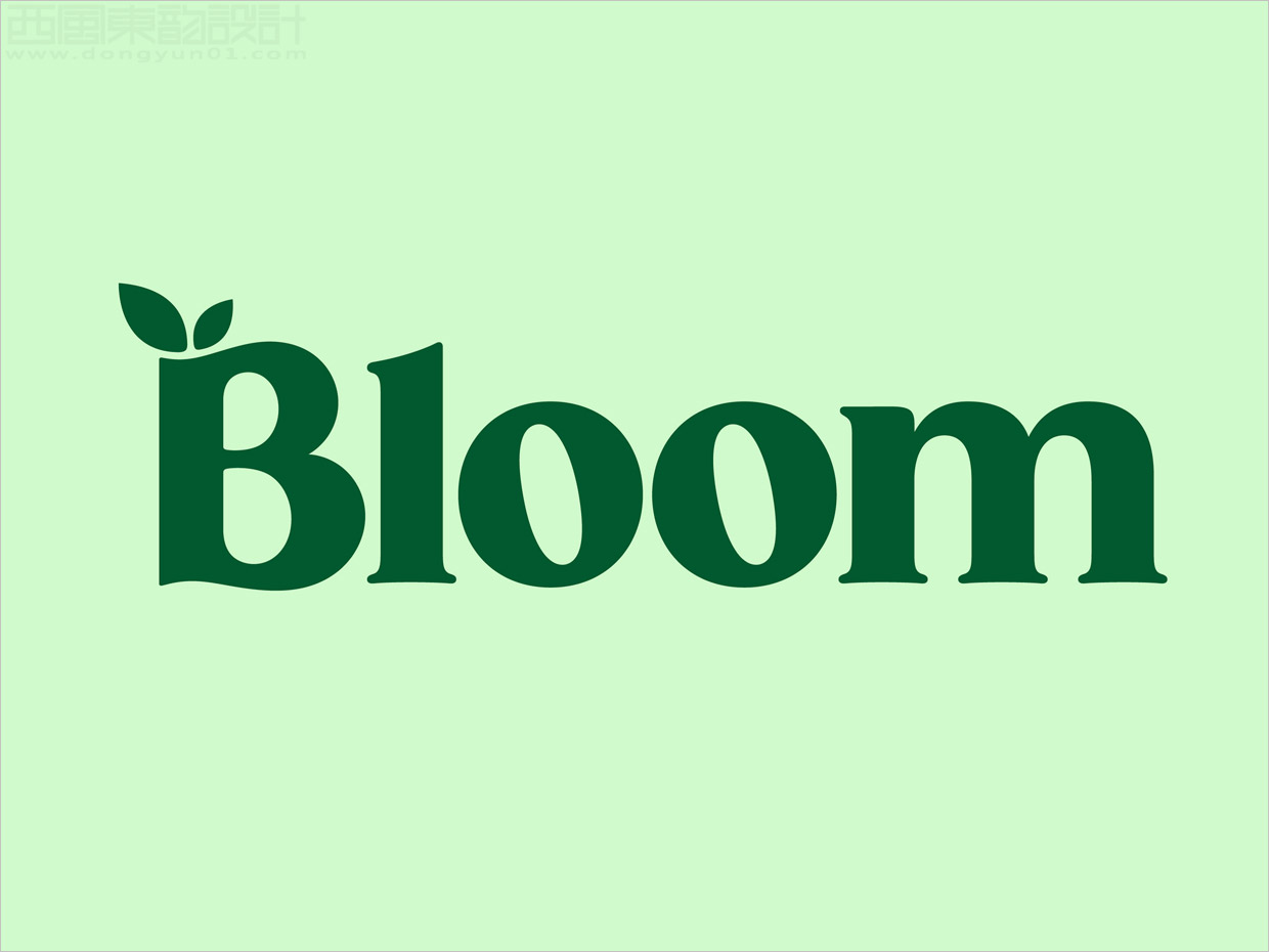 Bloom保健食品品牌logo设计