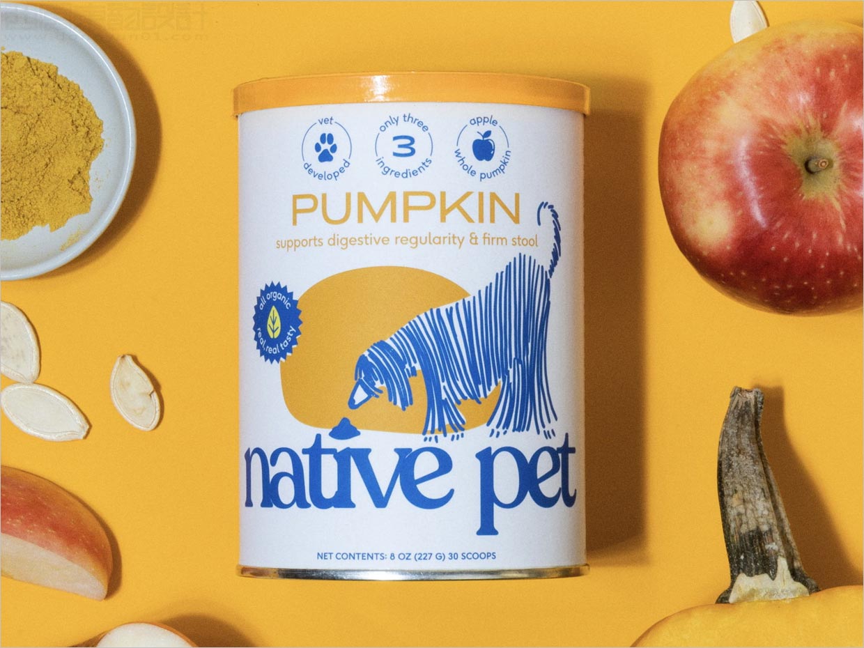 美国Native Pet宠物食品营养保健品包装设计